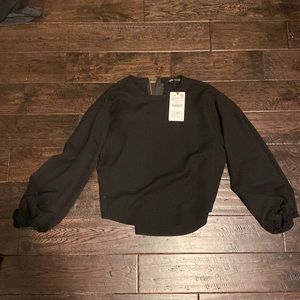 Zara - Black dress top size small